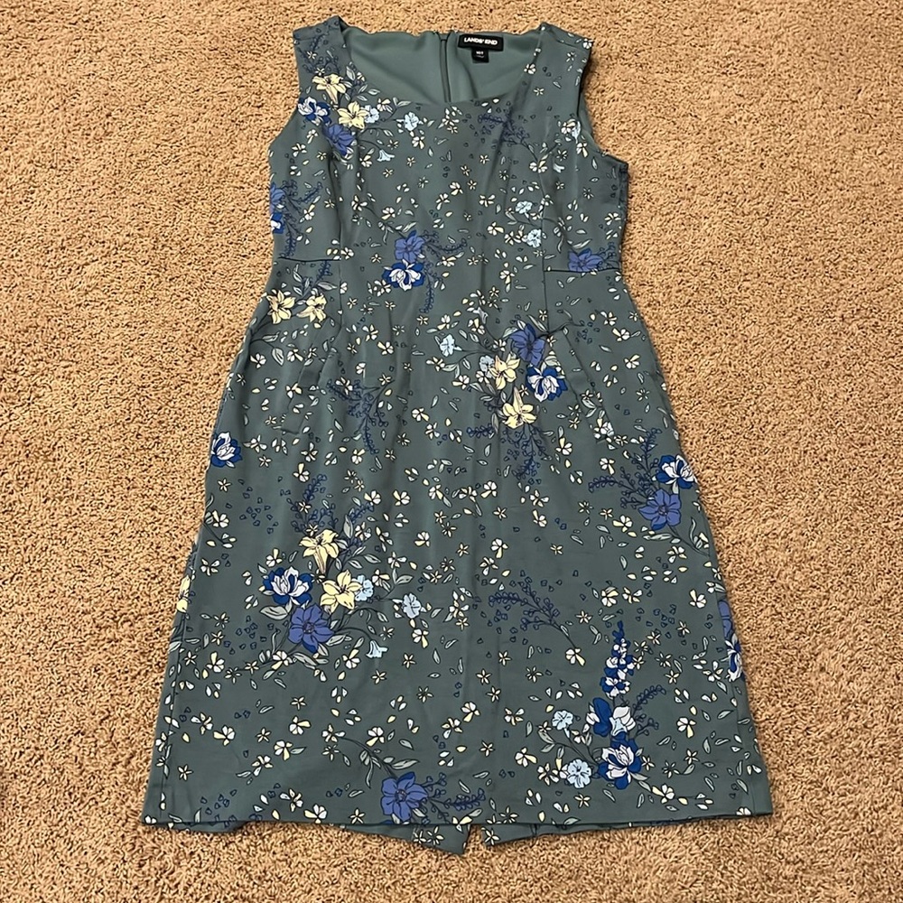 Floral mid length dress